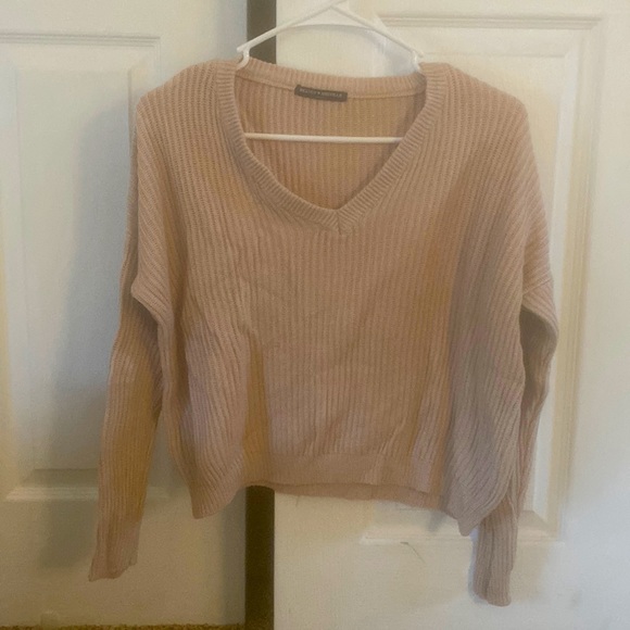 Brandy Melville OS Pink Sweater - Picture 1 of 3